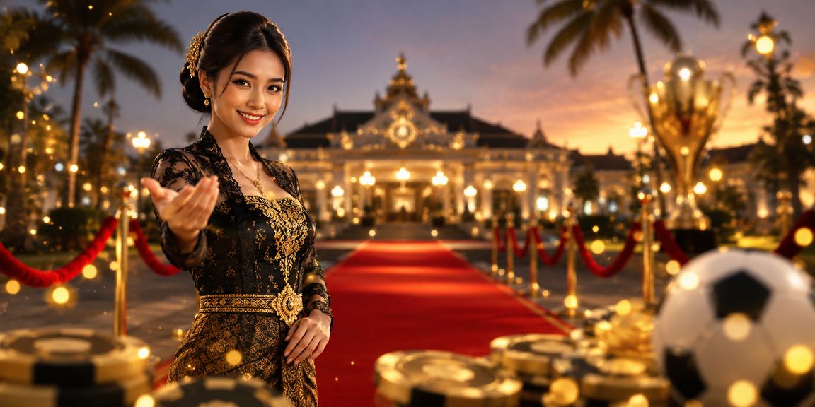 Model perempuan memantau taruhan sepak bola dari layar ponsel dengan ekspresi fokus dan antusias